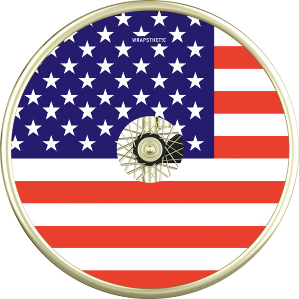 Wheelchair cover in American flag